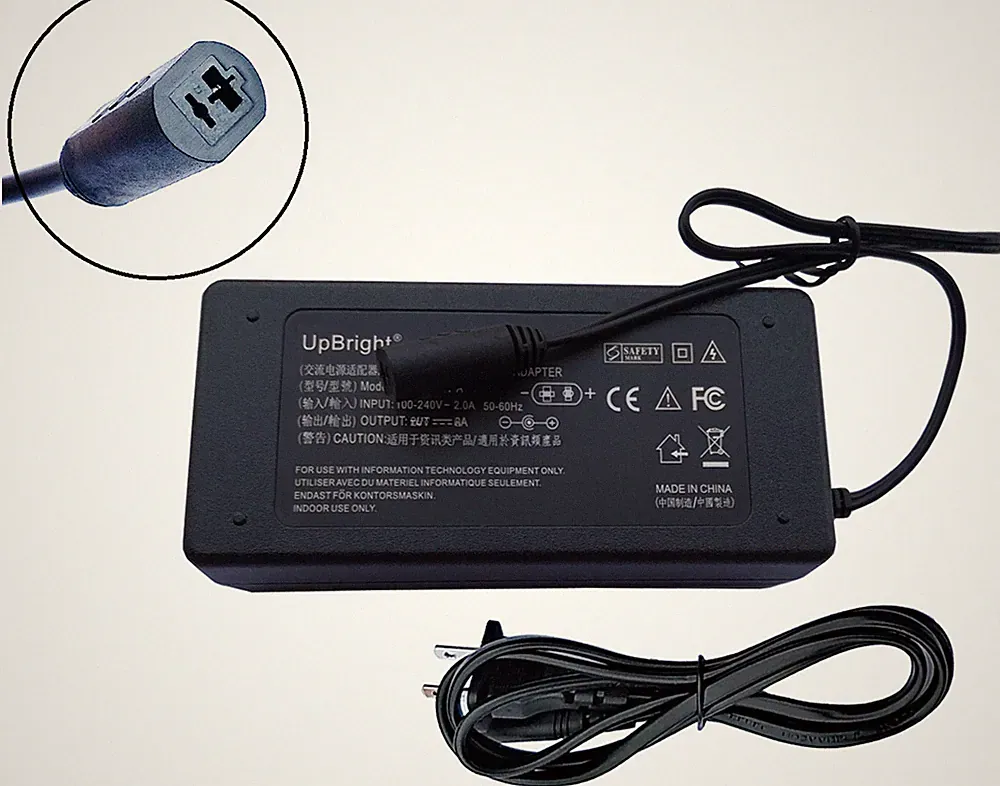 2-Prong AC Adapter Charger For Babyletto 11288 Kiwi Swivel Glider Power Recliner