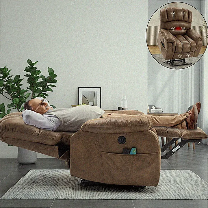 manual lay flat recliner